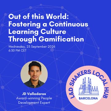 Cover Image for Local Hub Barcelona - Out of this World: Fostering a Continuous Learning Culture Through Gamification