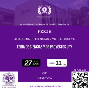 Cover Image for Feria de Ciencias y de Proyectos UPY