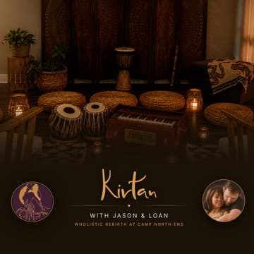Cover Image for Kirtan at Wholistic Rebirth, with Jason and Loan