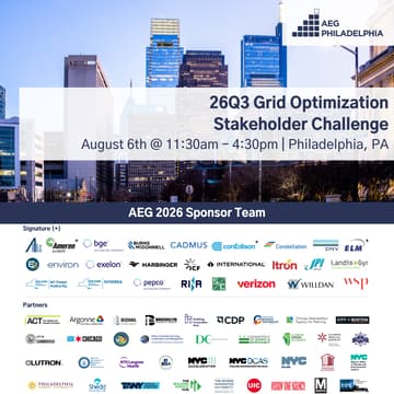 Cover Image for AEG Philadelphia 26Q3 Grid Optimization Stakeholder Challenge