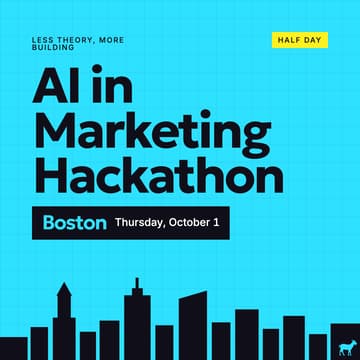 Cover Image for AI in Marketing: Boston Hackathon