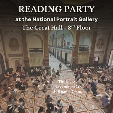 Cover Image for Reading Rhythms Washington DC: November 12th