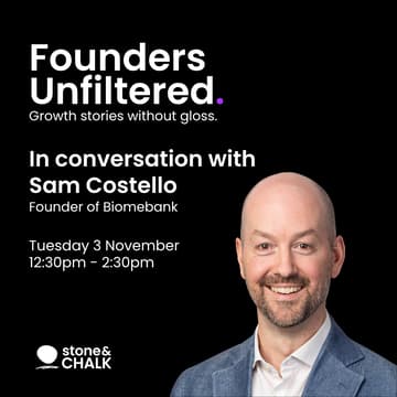 Cover Image for Founders Unfiltered: In conversation with Sam Costello