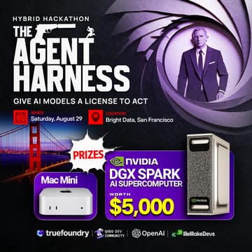 Cover Image for Agent Harness Hackathon | Win an NVIDIA DGX Spark AI Supercomputer