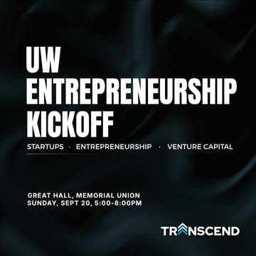 Cover Image for UW Entrepreneurship Kickoff