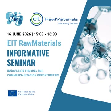Cover Image for EIT RawMaterials Seminar: From Research Excellence to Market Impact