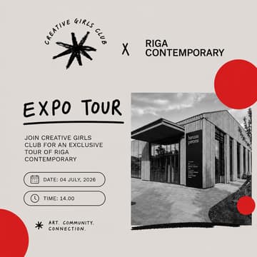 Cover Image for Creative Girls Club × Riga Contemporary: Contemporary Connections