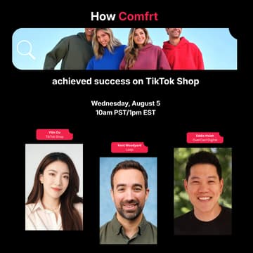 Cover Image for How Comfrt achieved success on TikTok Shop