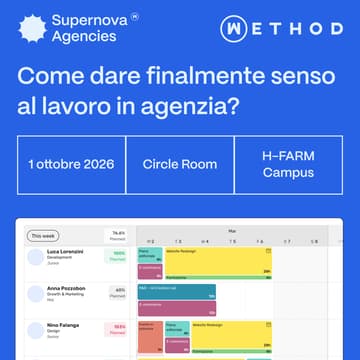 Cover Image for Demo wethod | Come dare finalmente senso al lavoro in agenzia?