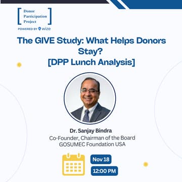 Cover Image for The GIVE Study: What Helps Donors Stay? [DPP Lunch Analysis]