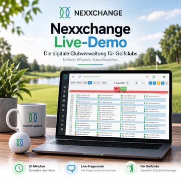 Cover Image for Nexxchange Live-Demo – Digitale Clubverwaltung für Golfclubs
