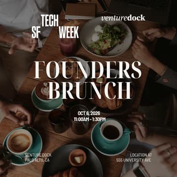 Cover Image for Founders Brunch — #SFTechWeek