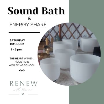 Cover Image for Sound Bath & Energy Share