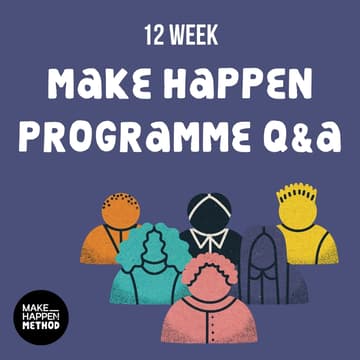 Cover Image for Make Happen Programme Q&A