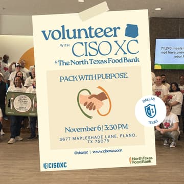 Cover Image for CISO XC DFW Volunteer Event & Happy Hour