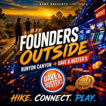 Cover Image for Founders Outside (Hiking + Arcade)