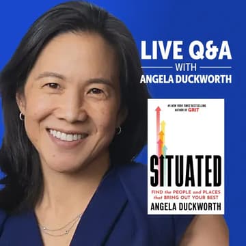Cover Image for Live Q&A with Angela Duckworth