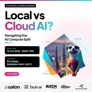 Cover Image for AI Salon Kuala Lumpur at AiSEM@Selangor
