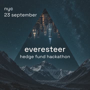 Cover Image for Everesteer Hedge Fund Hackathon: New York City