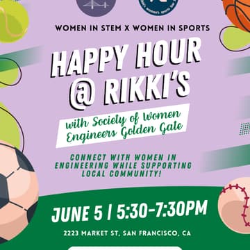 Cover Image for Happy Hour @ Rikki's Women's Sports Bar