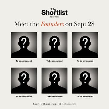 Cover Image for The Shortlist: September Founder Showcase
