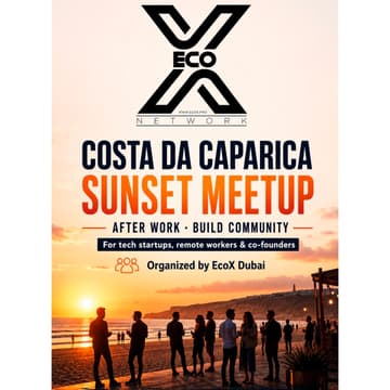 Cover Image for EcoX Sunset Meetup Startups, Cofounders, Builders & Remote Workers