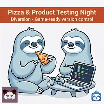 Cover Image for Pizza & Product Testing Night - Diversion X #Gamedeviot