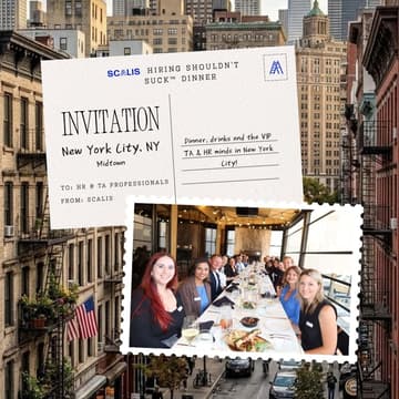 Cover Image for Hiring Shouldn't Suck™ Dinner (NYC Midtown - 9/29/26)