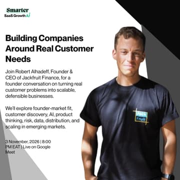 Cover Image for Building Companies Around Real Customer Needs