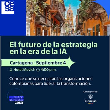 Cover Image for El futuro de la estrategia y la innovación en la era de la IA - CESA en Cartagena