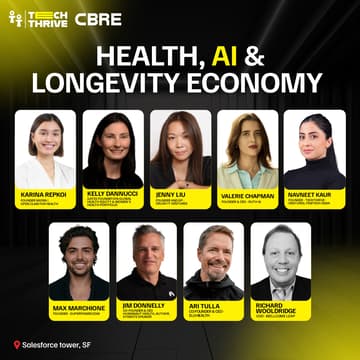 Cover Image for FORWARD by TechThrive: Health, AI & Longevity Economy