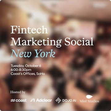 Cover Image for NYC Fintech Marketing Social
