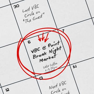 Cover Image for VBC Book Exchange @ SABA's Point Break Night Market