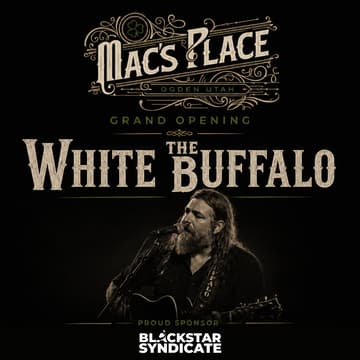 Cover Image for Black Star Sponsor Invitation: The White Buffalo at Mac’s Place