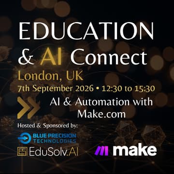 Cover Image for Education & AI Connect: AI & Automation with Make.com