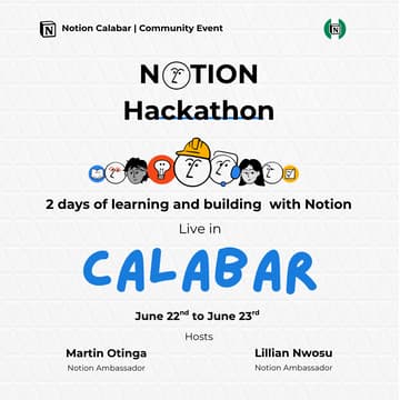 Cover Image for Notion Hackathon