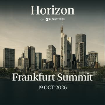 Cover Image for Blockstories Horizon 2026: Frankfurt Summit 🇩🇪
