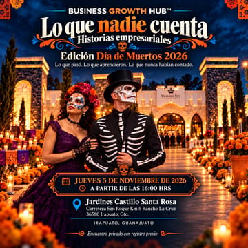 Cover Image for Lo Que Nadie Cuenta / Historias Empresariales - Business Growth Hub Edición Día de Muertos 2026