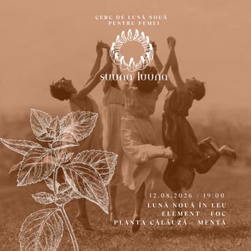 Cover Image for Cerc de lună nouă pentru femei - SUUNA LUUNA (august 2026)