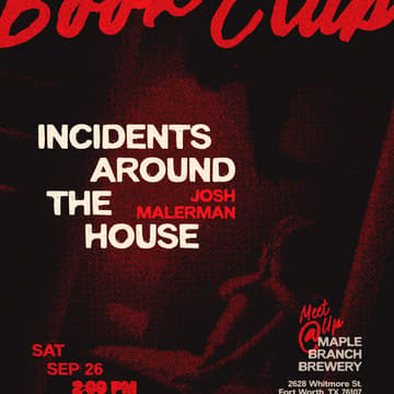 Cover Image for Page to Screen Book Club: Incidents Around The House