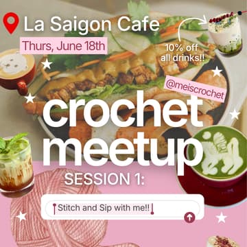 crochet meetup 的封面图片