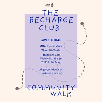 Cover Image for The Recharge Club – Community Walk Vol. 1