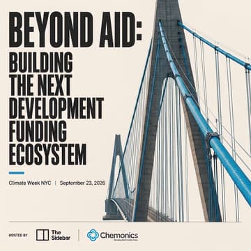 Cover Image for Beyond Aid: Building the Next Development Funding Ecosystem