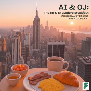 Cover Image for AI & OJ: The HR & TA Leaders Breakfast - July, NY
