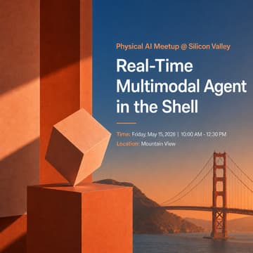 Cover Image for Physical AI Meetup @ SaaStr Annual: Real-Time Multimodal Agent in the Shell