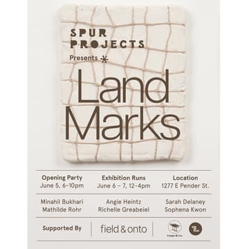 Cover Image for 'Land Marks' Opening Art Party