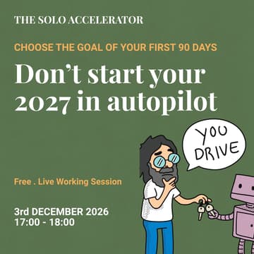 Cover Image for Don't start 2027 on autopilot: choose the goal your first 90 days of 2027
