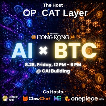 Cover Image for AI x BTC - BTC Asia Side Event