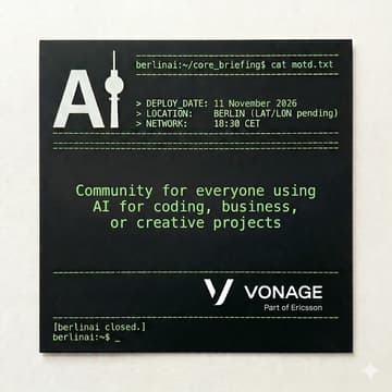 Cover Image for Berlin AI Meetup: Agents Under the Hood & AI in Practice
