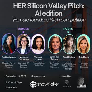 Cover Image for HER Silicon valley pitch: AI edition
